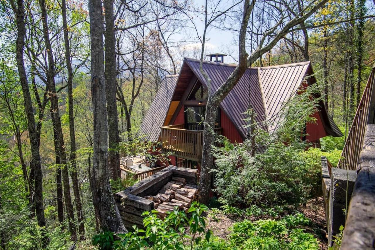 Bear View Chalet With Hot Tub And Near Ober Gatlinburg Extérieur photo